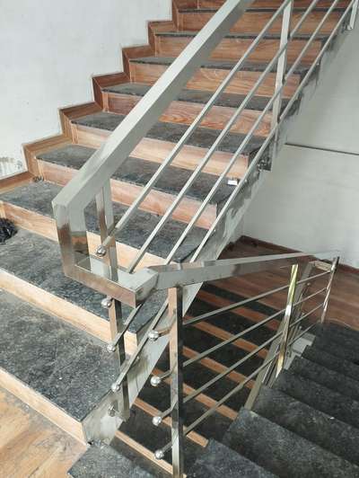 Staircase Designs by Fabrication & Welding ABDU SAMAD C M, Ernakulam | Kolo