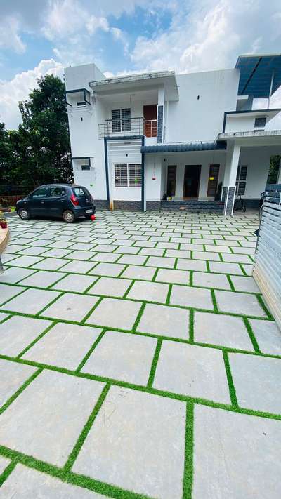 Exterior, Flooring Designs by Gardening & Landscaping Amal poovam Amal poovam, Kannur | Kolo