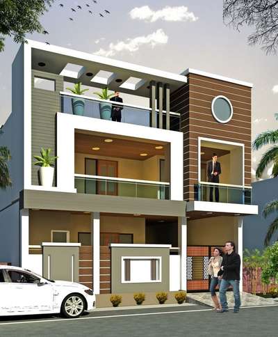 Plans Designs by Architect NEW HOUSE DESIGNING, Jaipur | Kolo