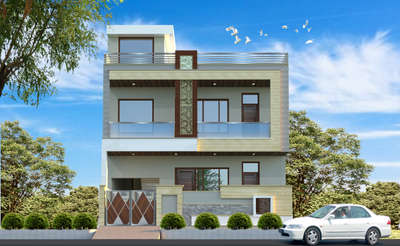Exterior Designs by Architect Rohit Jha, Alwar | Kolo