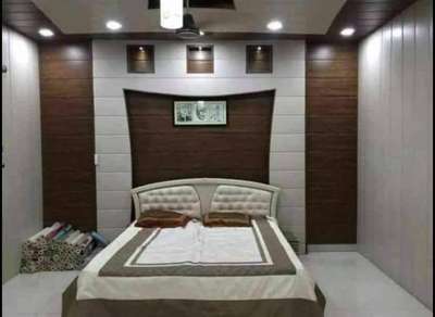 Bedroom, Furniture, Lighting, Wall Designs by Electric Works Sourav Singh, Delhi | Kolo