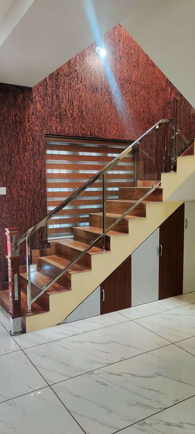 Staircase Designs by Civil Engineer sreeraj  R, Kollam | Kolo
