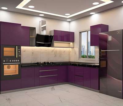 Kitchen, Lighting, Storage Designs by Carpenter G N interior Decorator delhi , Delhi | Kolo