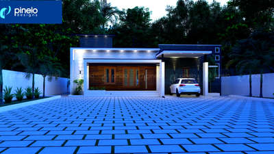 Exterior, Lighting Designs by Contractor Pinelo Designs, Kollam | Kolo