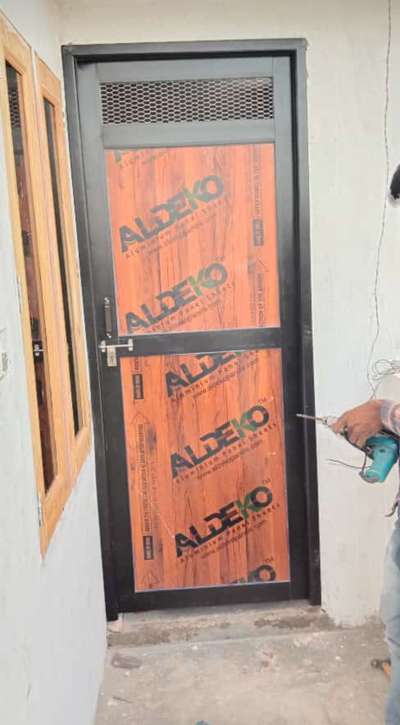 Door Designs by Carpenter Shiv fabricators Aluminum Steel Glass Art, Jaipur | Kolo