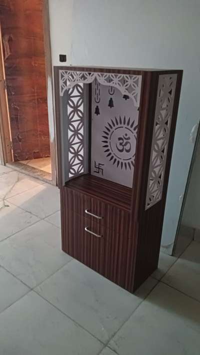 Prayer Room, Storage Designs by Carpenter Rahul batham, Bhopal | Kolo