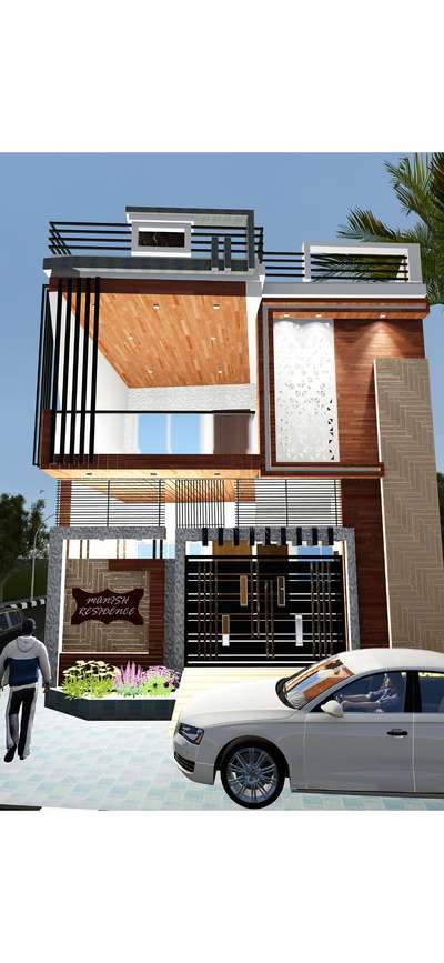 Exterior Designs by Interior Designer Akil Khan, Gurugram | Kolo
