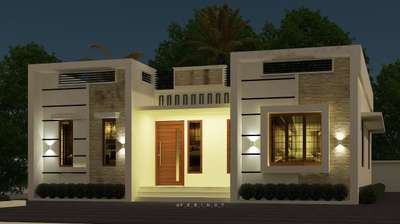 Exterior, Lighting Designs by 3D & CAD Febin Thomas, Thrissur | Kolo