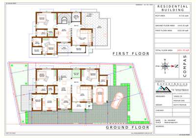 Plans Designs by 3D & CAD Midhun Das M S, Thiruvananthapuram | Kolo