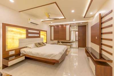 Furniture, Bedroom, Storage, Wall, Ceiling Designs by Architect Jitendra Arya, Jaipur | Kolo