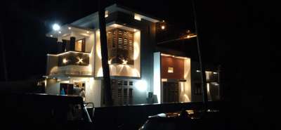 Exterior, Lighting Designs by Contractor Shameed parakkal, Malappuram | Kolo