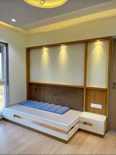 Furniture, Storage, Bedroom, Wall Designs by Interior Designer Gagan Vishwakarma, Bhopal | Kolo