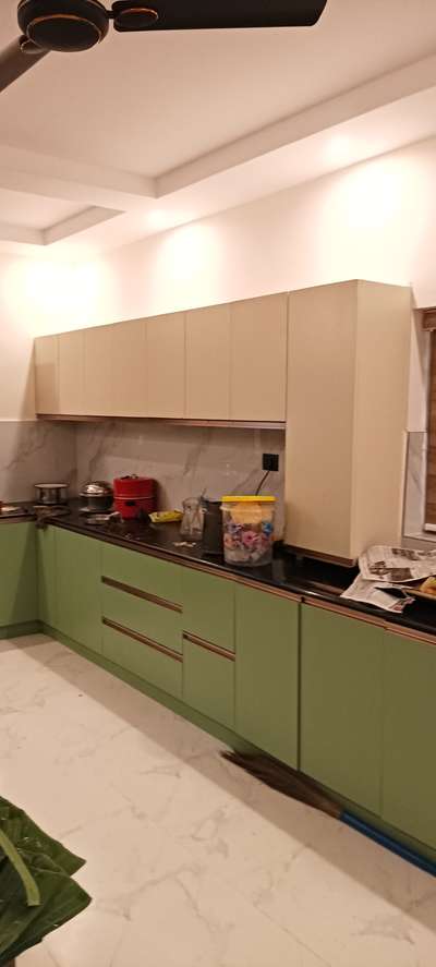 Kitchen, Storage Designs by Contractor Antony sebastion, Alappuzha | Kolo