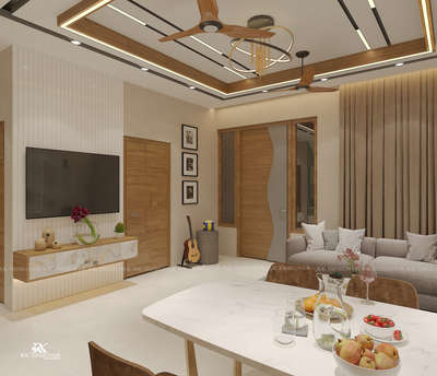 Dining, Furniture, Table, Living, Storage Designs by Architect Ar Khalid Hussain, Sikar | Kolo