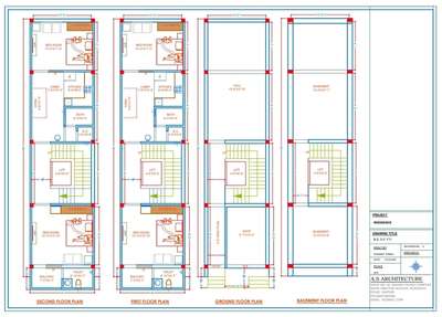 Plans Designs by Architect Zahid  Ali, Hapur | Kolo
