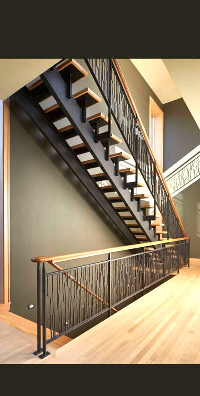 Staircase Designs by Building Supplies Steel Art works Work, Meerut | Kolo