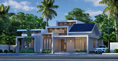 Exterior Designs by Contractor Manu Gypzzon, Alappuzha | Kolo