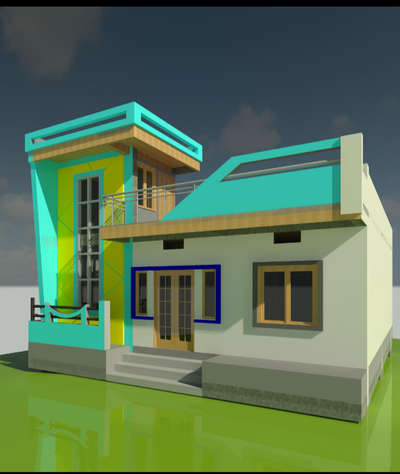 Exterior Designs by Civil Engineer Vikas Parmar, Ujjain | Kolo