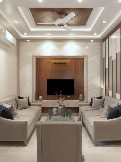 Ceiling, Furniture, Lighting, Living Designs by Contractor Mridul bjj, Delhi | Kolo