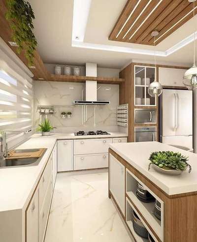 Kitchen, Storage Designs by Building Supplies Home interior and Furniture , Gurugram | Kolo