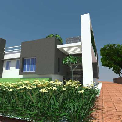 Exterior Designs by Architect Anoop DEVAZIA , Kottayam | Kolo