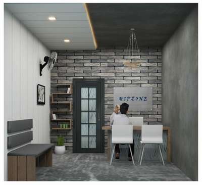 Ceiling, Lighting, Storage, Furniture, Door, Wall Designs by Interior Designer D I F I T INTERIOR WORK, Kozhikode | Kolo