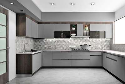 Kitchen, Storage Designs by Interior Designer Ankush Kumar, Gautam Buddh Nagar | Kolo