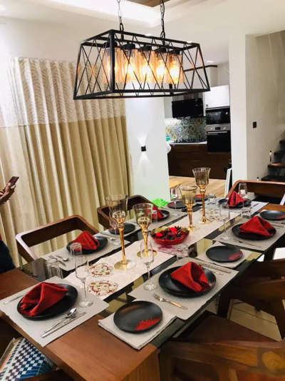 Dining, Furniture, Table, Home Decor, Lighting Designs by Painting Works colours  painting works , Thiruvananthapuram | Kolo
