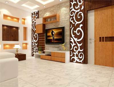 Living, Lighting, Storage, Wall, Flooring Designs by Interior Designer M R modular kitchen Entereor designer  , Gautam Buddh Nagar | Kolo