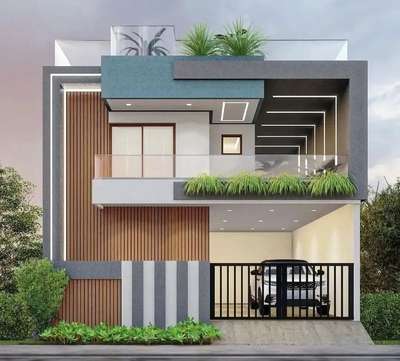 Exterior Designs by Architect NEW HOUSE DESIGNING, Jaipur | Kolo