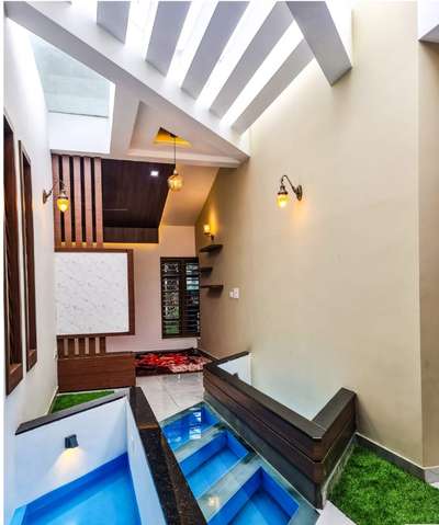 Ceiling, Lighting, Flooring, Storage Designs by Interior Designer Anwar samad, Malappuram | Kolo