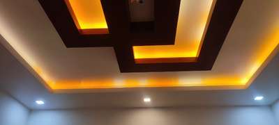 Ceiling, Lighting Designs by Plumber Aboobacker Siddique, Kannur | Kolo