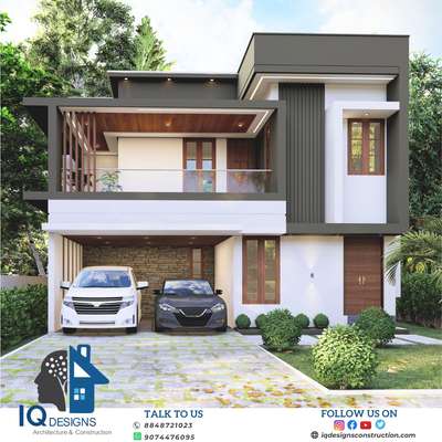 Lighting, Exterior Designs by Service Provider IQ Architecture Construction, Thiruvananthapuram | Kolo