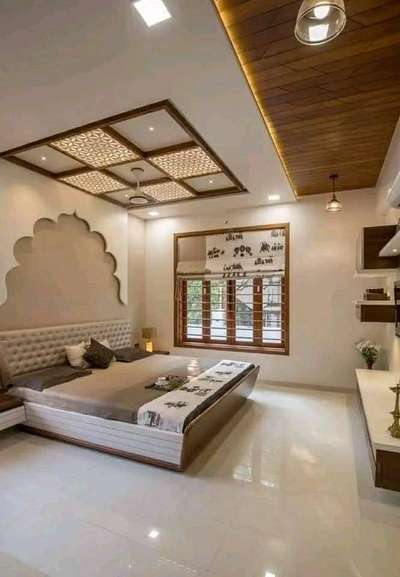 Ceiling, Furniture, Lighting, Storage, Bedroom Designs by Contractor Imran Saifi, Ghaziabad | Kolo