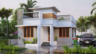 Exterior Designs by Civil Engineer MJ Engineers   Architects, Ernakulam | Kolo