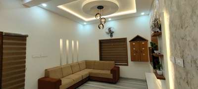 Ceiling, Furniture, Lighting, Living Designs by Interior Designer Designer Interior, Malappuram | Kolo