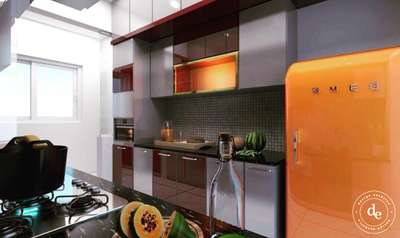 Kitchen, Storage Designs by Interior Designer israth jabin, Kannur | Kolo