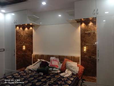 Bedroom, Furniture, Lighting, Storage Designs by Home Owner Vinod Kumar, Delhi | Kolo
