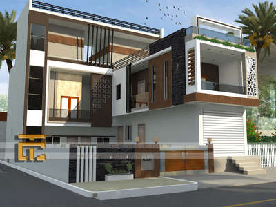 Exterior Designs by 3D & CAD Dharmendra Solanki, Indore | Kolo