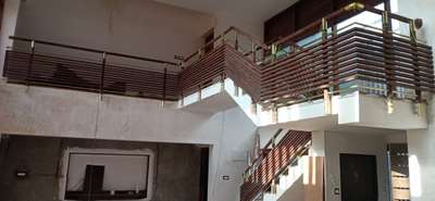 Staircase Designs by Carpenter Rajesh kumar, Kottayam | Kolo