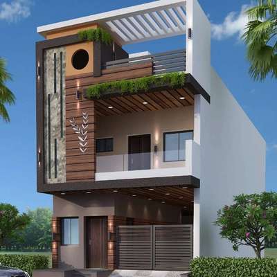 Exterior Designs by Building Supplies Akhilesh Patidar, Ujjain | Kolo