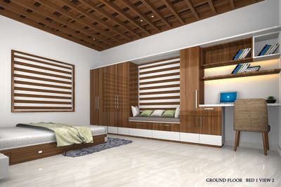 Furniture, Bedroom, Storage Designs by Civil Engineer BHUMI Architecural Design Studio, Palakkad | Kolo