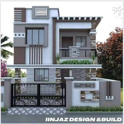 Exterior Designs by Contractor iinjaz Design   Build, Bhopal | Kolo