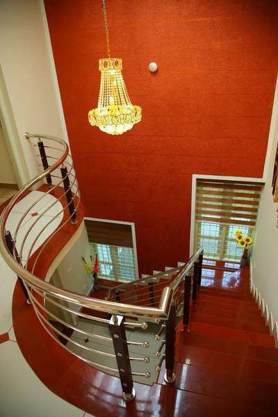 Staircase Designs by Contractor sreejith sreejith.p, Ernakulam | Kolo