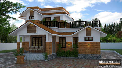 Exterior Designs by Civil Engineer vibi venugopal, Kannur | Kolo