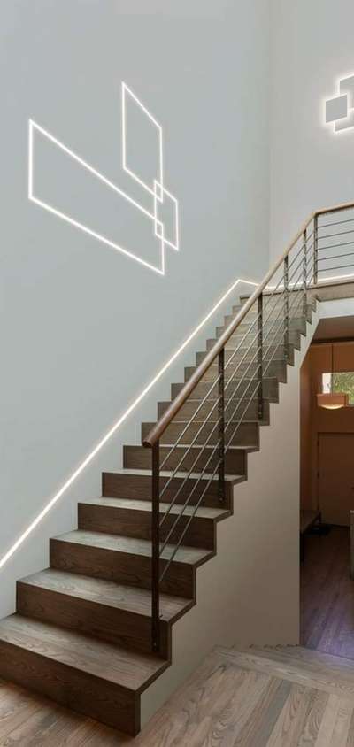 Staircase Designs by Electric Works Electrical and Plambing TECHNO POWER, Malappuram | Kolo