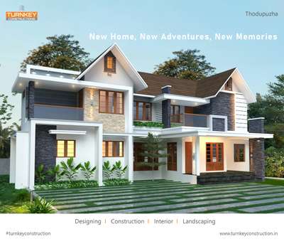 Exterior Designs by Contractor Turnkey Constructions, Idukki | Kolo