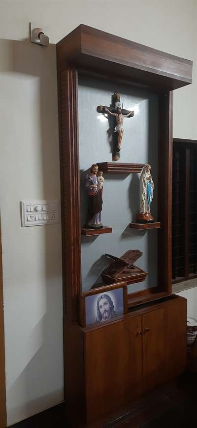 Prayer Room, Storage Designs by Service Provider shemeer Shameer, Thrissur | Kolo
