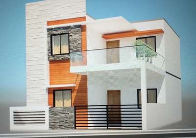 Exterior Designs by Civil Engineer lucky Jain, Bhopal | Kolo