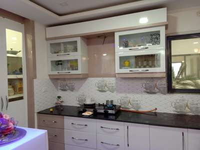 Kitchen, Storage Designs by Contractor imran Afzal, Bhopal | Kolo